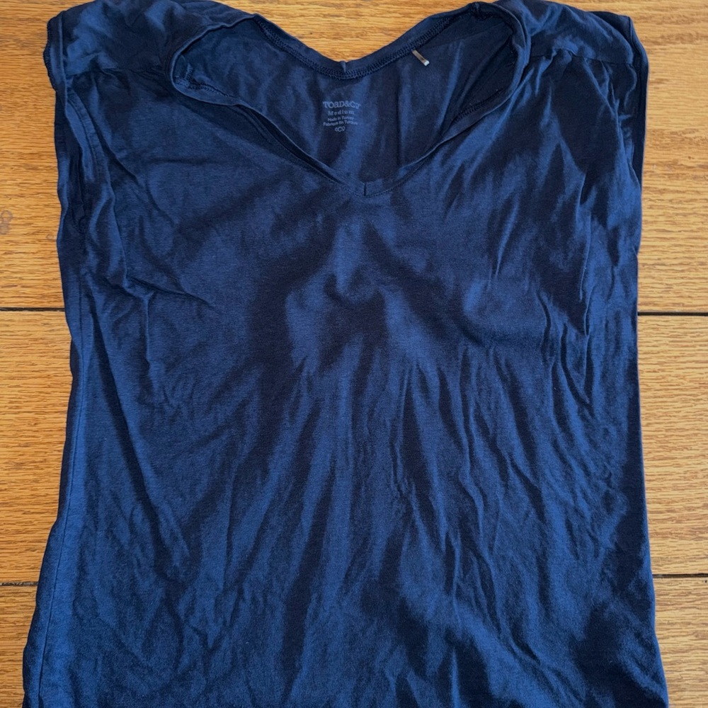 Toad&Co Deep Blue Short Sleeve Tee